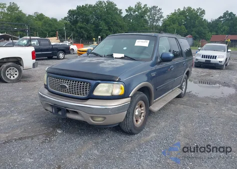 2002 Ford Expedition Eddie Bauer z USA, uszkodzony, nr VIN 1FMRU17W22LA42727